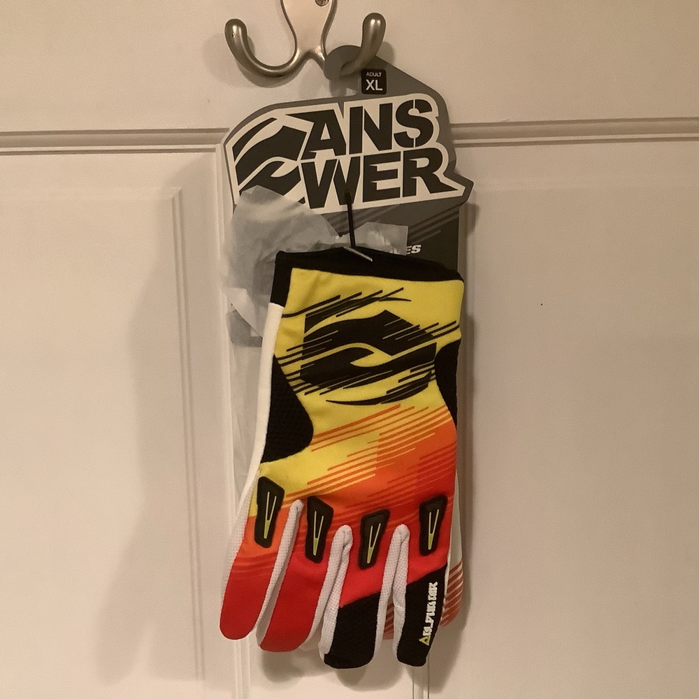 Answer Alpha Air Motocross Gloves
